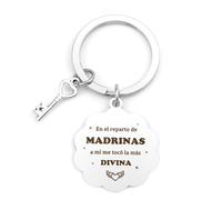 Wixelon Dia De La Madre,Regalo Cumpleaños Mujer,Regalo Madrina,Detalles Bautizo,Llaveros Madrina,Regalos Navidad,Regalos Mujer