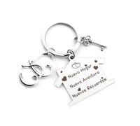 Wixelon Regalos Originales Para Nueva Casa,Regalos De Inauguración,Regalo Para Casa Nueva,Regalos Para La Casas,Llavero Casas Nuevas Pareja,Regalo De Inauguración