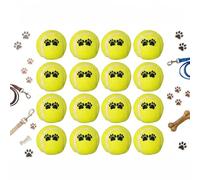 WIYETY 12 pelotas de tenis para perros: versátiles pelotas de tenis para perros, mini pelota de tenis para perros pequeños, entrenamiento y juego, pelotas interactivas de juguete para perros adecuados