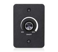 WIYETY 12V LED Dimmer Dimmschalter: Drehdimmer Helligkeitsregler Panel, Stufenloses Dimmen Normalmaler Lichtschalter LED Dimmer DC für Wohnmobil Boot LKW Caravan Anhänger Leuchte