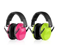WIYETY 2 unidades de protección auditiva para niños: auriculares con protección auditiva SNR 26 dB, protección auditiva para bebé, protección contra el ruido, buen aislamiento acústico, con material