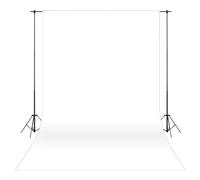 WIYETY 200 x 300 cm, fondo blanco para fotografía, vídeo y televisión, fondo blanco lavable sin soporte