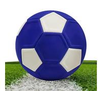 WIYETY Balón de Fútbol Curvado Tamaño 5, de Goma EVA para Entrenamiento y Entretenimiento Infantil, Juegos al Aire Libre (Azul)