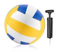 WIYETY - Balón de voleibol con bomba, suave al tacto para entrenamiento deportivo y juego de arena de playa al aire libre