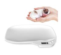 WIYETY - Báscula digital para animales pequeños: báscula de alimentación para animales pequeños, con pantalla LCD, con 4 modos de pesaje (kg/oz/lb/ml) para gatitos, cachorros, hámsters, pájaros