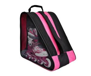 WIYETY Bolsa para patines de ruedas con correa ajustable, bolsa para patinaje de adultos, bolsa para patines de hielo, bolsa para patines de hielo, bolsa para patines en línea para hombre y mujer