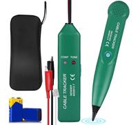 WIYETY Buscador de cables para cable de rotura, dispositivo de búsqueda: buscador de cables, buscador de cables, rastreador de cables para comprobador de cables de red, paso del circuito de prueba
