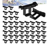 WIYETY Clips de drenaje para paneles solares: 50 piezas de 40 mm, clips de eliminación de lodo, para paneles fotovoltaicos