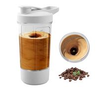 WIYETY Coctelera eléctrica de proteínas, 450 ml, batidora de proteínas para batido de proteínas, recargable por USB, con escala de medición, sin BPA, para batido de proteínas y batido de leche