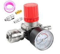 WIYETY Compresor de aire de 1/4" reductor de presión: compresor regulador de presión con manómetro, regulador de presión, regulador de presión, interruptor de presión, regulador de presión, compresor