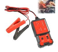 WIYETY Comprobador de relé de coche de 12 V: probador de relé portátil con clips, dispositivo de diagnóstico profesional, comprobador de batería de coche, relé para barcos, motocicletas, herramientas