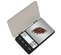 WIYETY Espresso - Báscula de café con temporizador: báscula digital de café con pilas, pequeña báscula de café por goteo, báscula precisa de cocina, báscula barista, báscula de alimentos para pesaje