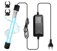 WIYETY Esterilizador UV para acuario, luz con temporizador, 13 W Home UV Light Disinfectant, lámpara de esterilización UV, clarificador de agua, lámpara para matar bacterias, para acuarios de agua