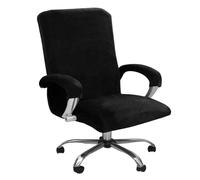 WIYETY Juego de 3 fundas de felpa para silla de gaming, lavable, con reposabrazos y respaldo de silla, funda para silla de oficina, para gaming, silla de ordenador, silla giratoria - XL