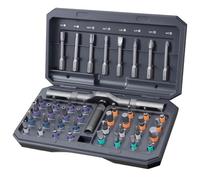 WIYETY Juego de destornilladores magnéticos 42 en 1: juego de trinquetes de precisión, juego de destornilladores de punta multifuncional con función de magnetización, ideal para trabajos finos y