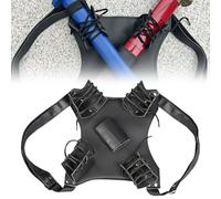 WIYETY Katana - Soporte para espada, mochila para 2 Katana para un uso cómodo, perfecto cosplay y entusiastas del samurai, accesorio para recreaciones, accesorio de alta calidad para fans de samurai