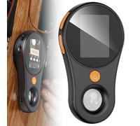 WIYETY Minimicroscopio: microscopio de mano portátil de bolsillo con pantalla IPS de 2 pulgadas, 500 x microscopio infantil con 8 luces LED USB a PC, mini microscopio al aire libre (negro)