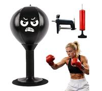 WIYETY Saco de boxeo de escritorio, saco de boxeo con ventosas fuertes y abrazadera de mesa, pelota de punching para oficina que alivia el estrés, pelota de punching de pie, regalos divertidos para