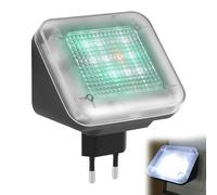 WIYETY Simulador de TV LED con temporizador, falso televisor, simulador de TV falso, interior, bajo consumo, protección contra robos, seguridad del hogar