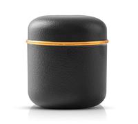 WIYETY Tarro pequeño de cerámica de 160 ml, recipiente para matcha, recipiente de cerámica con tapa, recipiente de cerámica para té, recipiente de sal, bidón, cereales, alimentos en la cocina, color