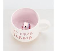 WIYETY Taza de Alpaca Taza de Café de Dibujos Animales: Taza de Cerámica con Animales 3D, Linda Taza de Café para Té, Leche, Bebida por la mañana y Bodas, Cumpleaños, Taza de Navidad Regalo para