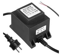 WIYETY Transformador LED 12V Fuente de alimentación AC/AC 30W Transformador Electrónico IP68 Impermeable para iluminación LED, G4 MR16 GU5.3, Lámparas LED, Interior Exterior