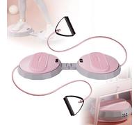 WIYETY Waist Twister Machine - Tabla de disco plegable para cintura con podómetro y cordón, dispositivo de fitness para el hogar, capacidad de carga de 400 kg, antideslizante, dispositivo de