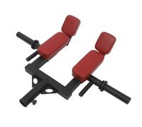 Wiyuer Accesorio de seguridad para minas terrestres con almohadillas para el hombro, de acero inoxidable, para equipos de entrenamiento de fuerza, color rojo y negro