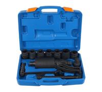 Wiyuer Juego de llaves de torque de perfil multiplicador de torque de 1" Amplificador de torque multiplicador de torque 5500 N·m Llave de torque para camiones 1:58 Destornillador con 7 tuercas