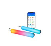 WiZ Barras de Luz Gradient - RGBIC - Colocación versátil - Fácil configuración, se Conecta a Wi-Fi - Control con App/Voz, Funciona con Google Home, Alexa y HomeKit.