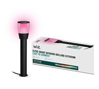WiZ - Bolardo led inteligente de exterior Elpas, 4.8W - 400 lúmens, Wi-Fi, compatible con Alexa y Google Home, tecnología SpaceSense y Matter, protección IP65 (extensión)
