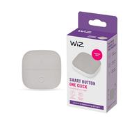 WiZ - Botón inteligente Smart Button portátil WiFi, con tecnología SpaceSense y compatible con Alexa y Google Home