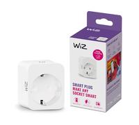 WiZ - Enchufe inteligente con medidor de consumo, Control inteligente a través de Voz/App, compatible con Alexa y Google Home y Tecnología SpaceSense