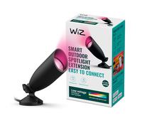 WiZ - Foco inteligente de exterior 4W, Luz Blanca y de Colores, apto para exterior (IP44), Wi-Fi, tecnología SpaceSense, compatible con Google Home, Amazon Alexa o los atajos de Siri