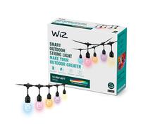WiZ-Guirnalda Bombillas Led Inteligentes,luz Blanca y16 Millones de colores15my12 Bombillas,WiFi,Compatible con Matter,con tecnología SpaceSense ycompatible con Alexa y Google Home,clasificación IP65