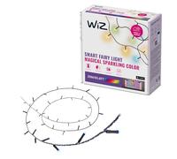 WiZ - Guirnalda inteligente RGBIC, 160 LEDs, 16 millones de colores, para interior y jardín, conexión via Wi-Fi, control de voz/app, sincroniza con música, funciona con Google Home, Alexa y HomeKit.