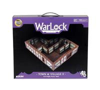 Wiz Kids LLC WZK16511 Warlock Tiles: Town & Village II - Full Height Plaster Walls, Grey