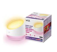 WiZ - Lámpara inteligente Squire, Lámpara Portátil LED Inteligente, Luz Blanca y de Colores, con tecnología SpaceSense y compatible con Alexa y Google Home, Color Blanco