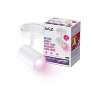 Wiz - Lámpara inteligente, Wiz IMAGEO, Foco LED Inteligente, Luz Blanca y de Colores, Compatible con Alexa y Google Home, Color Blanco
