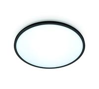 Philips - Plafon led Wiz 14W 1300 LM 250mm Marco Negro EDM 93551