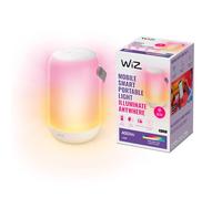 WiZ - Lámpara portátil móvil Luz Blanca y de Colores Efecto de iluminación de zona doble Control por voz y con panel táctil, con tecnología SpaceSense y compatible con Alexa y Google Home