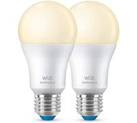 Wiz smart led a60 bulb, warm white, e27 base, 60w, 806 lumens, dimmabl
