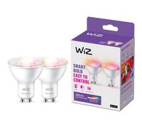 WIZ Spot PAR16 GU10 2x Bombilla Inteligente LED Wi-Fi RGBW 4.7W GU10