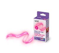 WiZ - Tira Led Inteligente, Extensión de 1m,RGB luz blanca y 16 millones de colores,conéctala vía Wi-Fi y Bluetooth,incluye alimentador,con tecnología SpaceSense y compatible con Alexa y Google Home