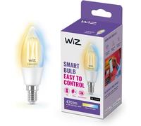 WIZ Whites Bombilla LED Wi-Fi Filamento 4.9W E14 C35 Blanco Regulable