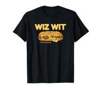 Wiz Wit Philly Cheesesteak Funny Philadelphia Foods Parodia Camiseta