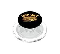 Wiz Wit Philly Cheesesteak Funny Philadelphia Foods Parodia PopSockets PopGrip para MagSafe