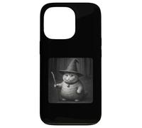 Wizard Cat Meme Funny Spooky Witch Cat Halloween Meme Carcasa para iPhone 13 Pro