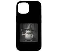 Wizard Cat Meme Funny Spooky Witch Cat Halloween Meme Carcasa para iPhone 15