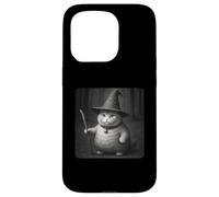 Wizard Cat Meme Funny Spooky Witch Cat Halloween Meme Carcasa para iPhone 15 Pro
